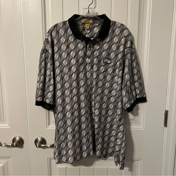 Cross Creek Pro Collection Men's Polo Shirt Size Large Halifax Plantation Golf - Picture 2 of 12